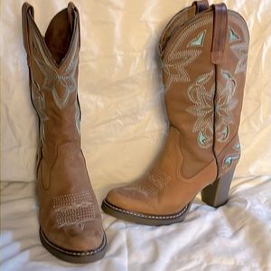 Roper heeled cowgirl boot